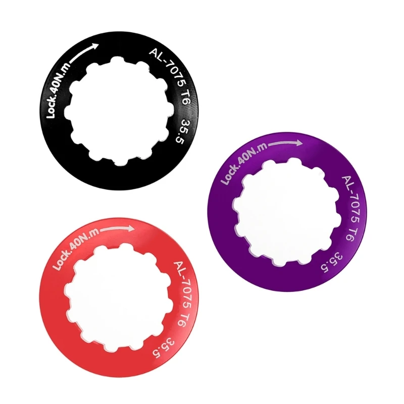 

Against Slip Cycle Tape Lockring Mixture Aluminum Machined Teeth Cycling Maintenance Part