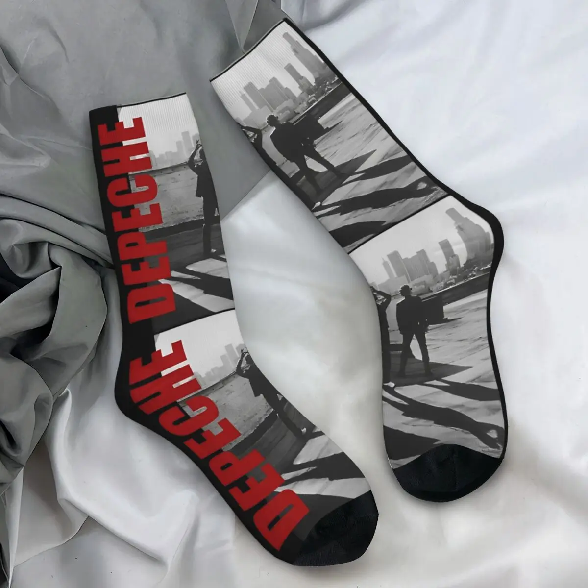 Depeche Cool Mode Strümpfe gedruckt Neuheit Socken Winter rutsch feste Socken Männer Skateboard atmungsaktive Socken