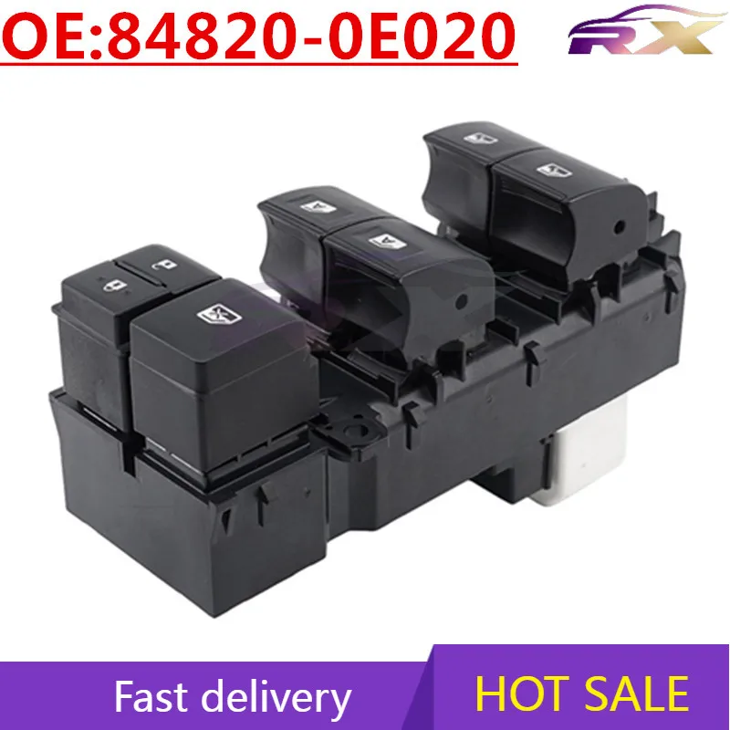 

OEM:84820-0E020 Power Window Master Control Switch For Toyota Highlander