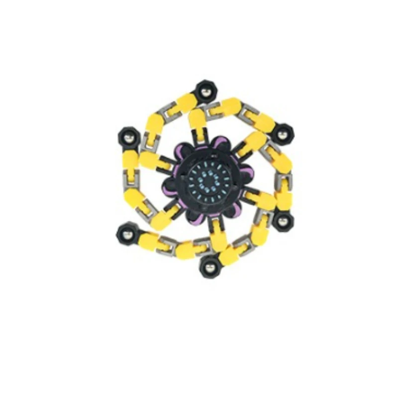 Finger Gyro Decompression Toy Rotator Convertible Fatigue Relief Gifts For Children And Adults