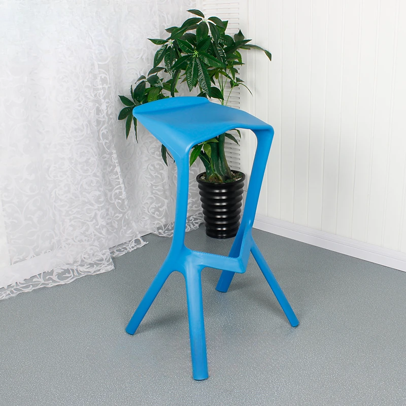 

#Nordic Natural Chaise Cadeira Furniture High Stool Outdoor Bar Chair Modern Simple Nordic Bar Stools Industrial Italian Style