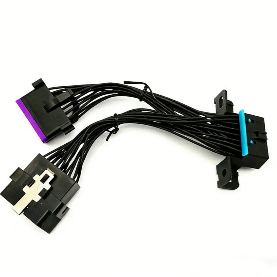 

Special OBD2 Y Splitter Cable for Buick & Audi, Mountable 1 to 2 OBD-II Extension Connector Adapter