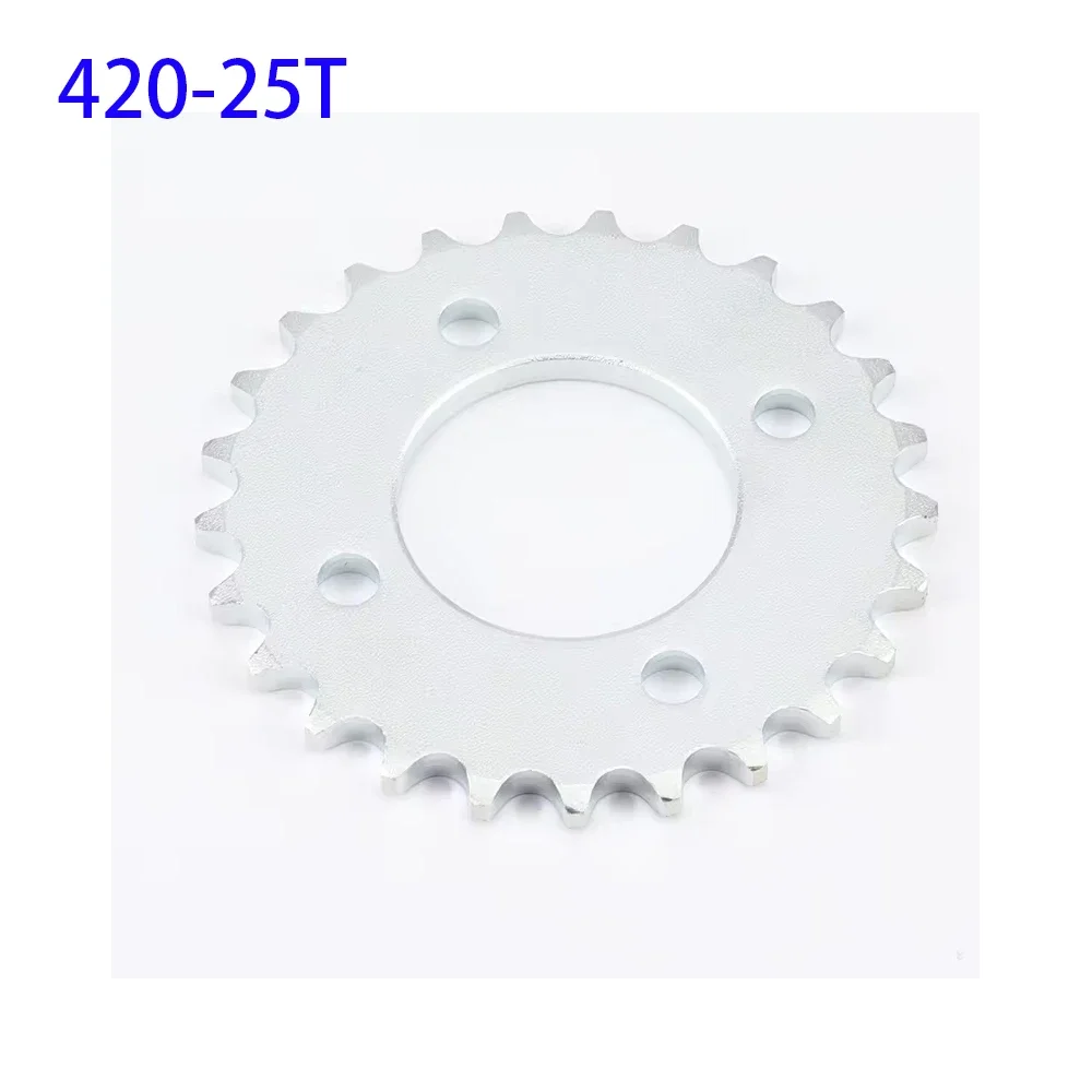 

Motorcycle 420 chain 25T 48MM Sprocket Rear Gear for Electric Scooter 110cc 125cc 140cc Dirt Bike Go Kart ATV Quad Bike Moped