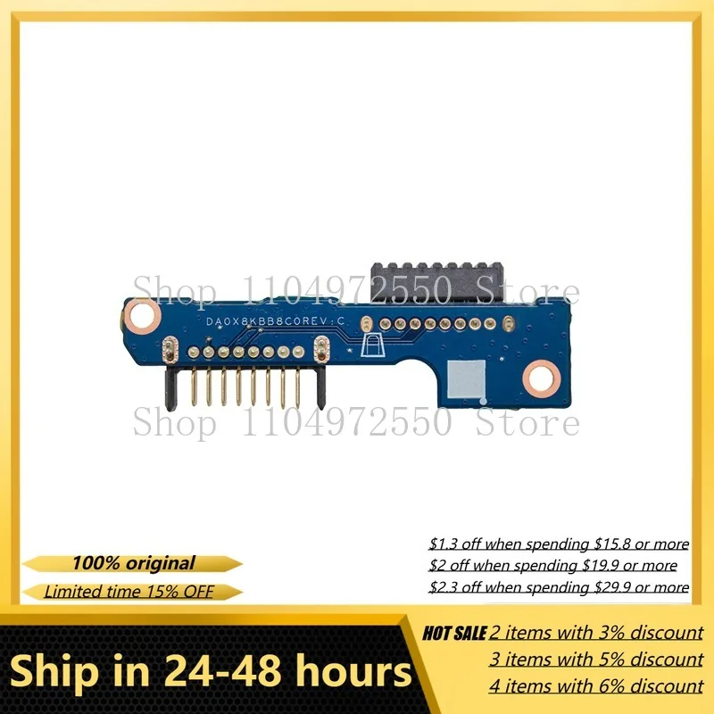 Conector de batería para HP Probook 450 G6 G7 455R X8K 15 G2 G3, placa de batería, pieza de repuesto para portátil, compatible con notebook