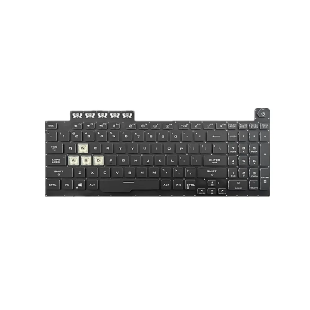 

Laptop Keyboard For ASUS TUF F17 FX706LI Black US United States Edition