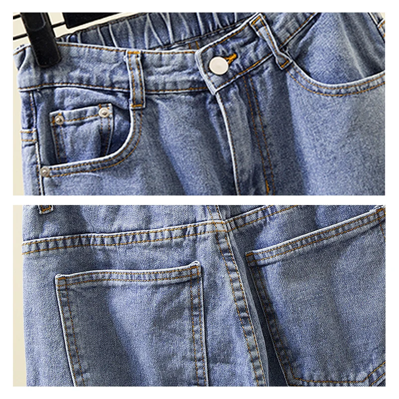 Trend Denim Straight Leg Jeans Women High Waist Skinny Jeans Simple Warm Baggy Fit Stretch Ladies Casual cargo pants harajuku