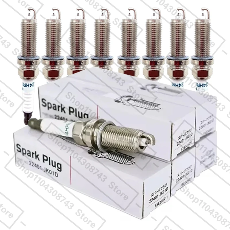 4/6 шт. 22401-JK01D FXE24HR11 иридиевая свеча зажигания, подходит для Nissan 370Z для INFINITI M37 EX 37 QX50 3,7 22401JK01D