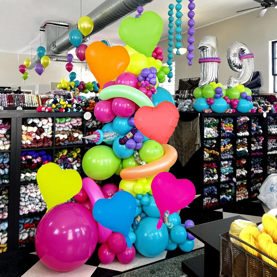 18 Zoll Neonballon Herzförmiger Neon-Leuchtballon für Nachtlicht-Partys, Abschlussfeiern, Geburtstage, Hochzeitsdekorationen – Detail 2