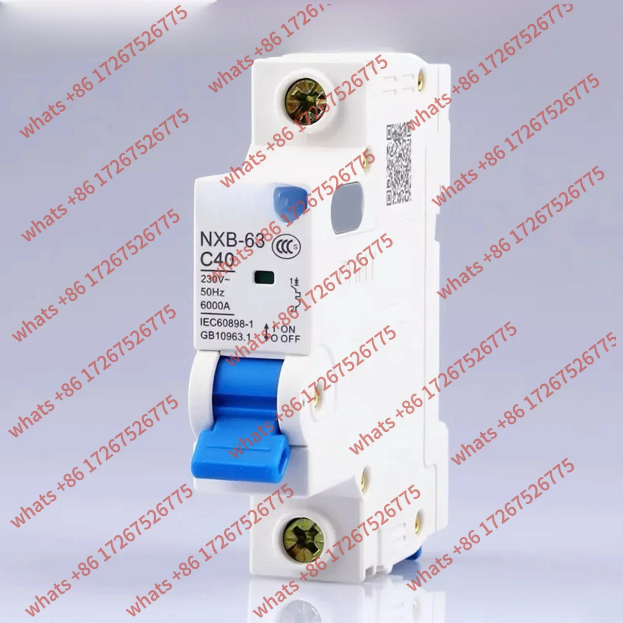 

Chint Kunlun NXB-63 1P C type household small circuit breaker DZ47 air switch 32A40A63A switch