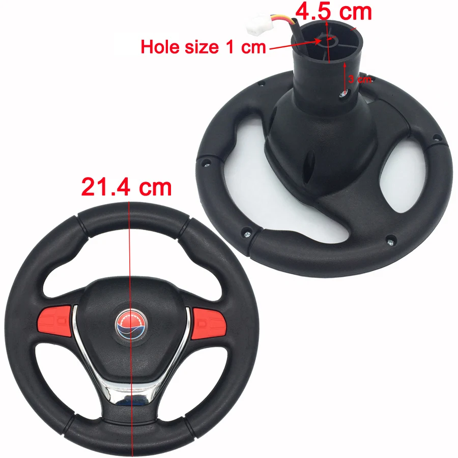 Children electric car steering wheel HC-8188 kid's electric vehicle steering wheel, Karting steering wheel