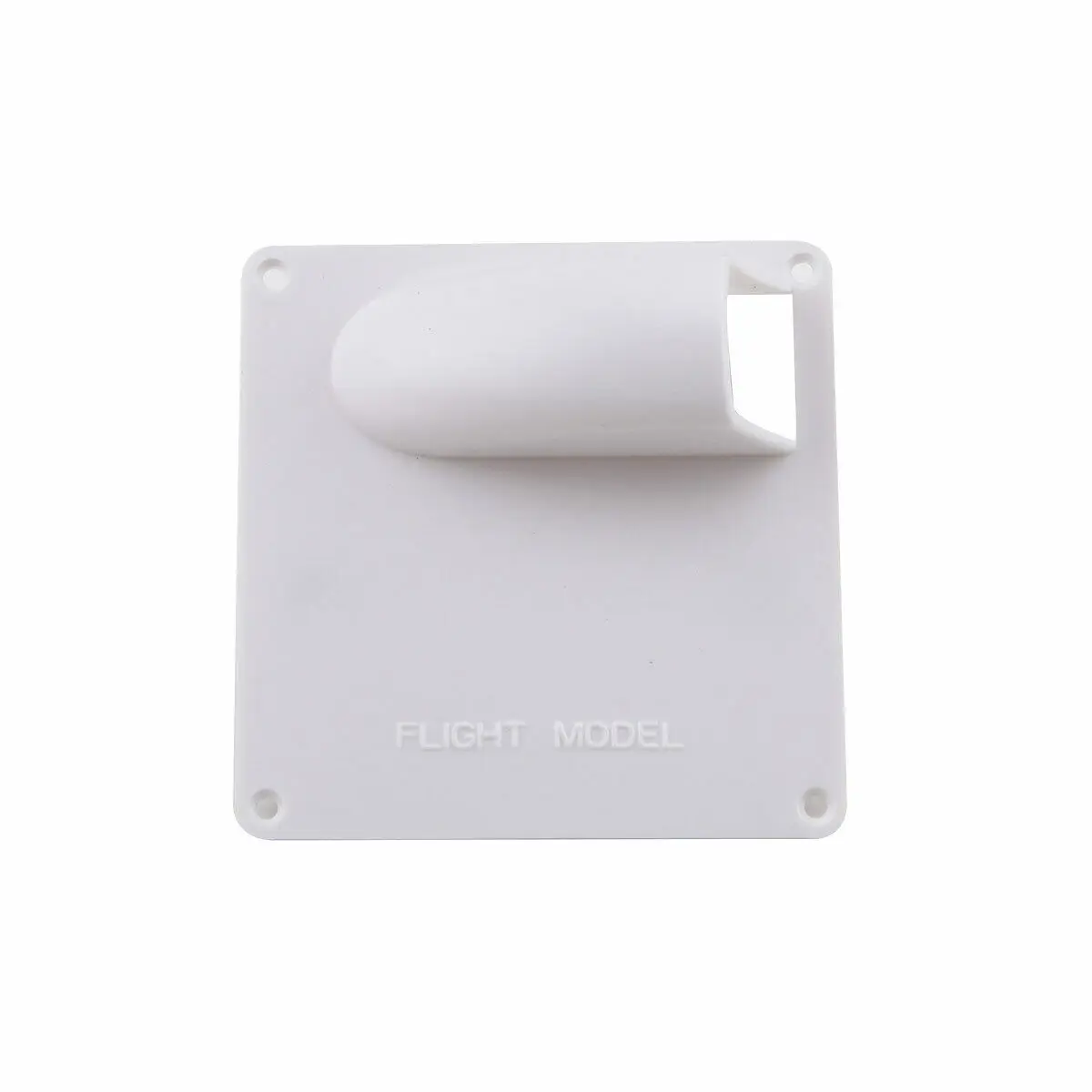 Zyhobby 1Pair Plastic White RC Servo Covering Plate Cover Board For Fixed Wing Airplane