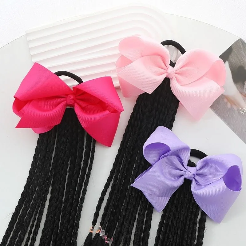 African Dirty Dreadlocks Black Girl Braids Children Passion Wig Passionate Rock 'n' Roll Headwear Baby Elastic Scrunchies Plait