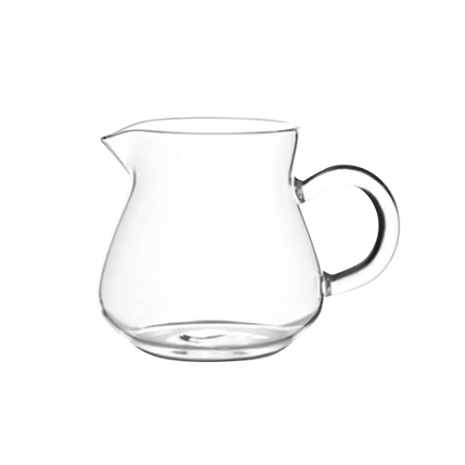 Glass Creamer Pitcher Teaware Mini Carafe Coffee Mug for Tea Espresso Coffee