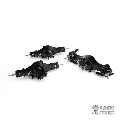 

A Set Of Lesu 6X6 Metal Front Rear Axle Differential Lock 1/14 RC Tractor Truck Tamiyaya DIY Vehicle Model TH02068