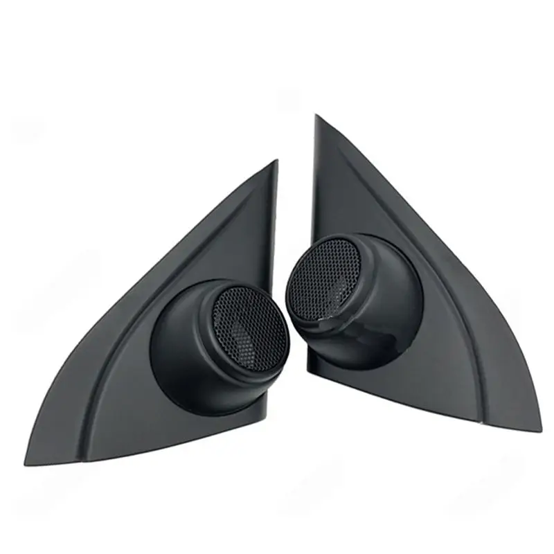 Durable-2PCS For IX25 2014-2019 Car Tweeter Refitting Audio Door Angle Gum Speaker Cover Boxes Mounts