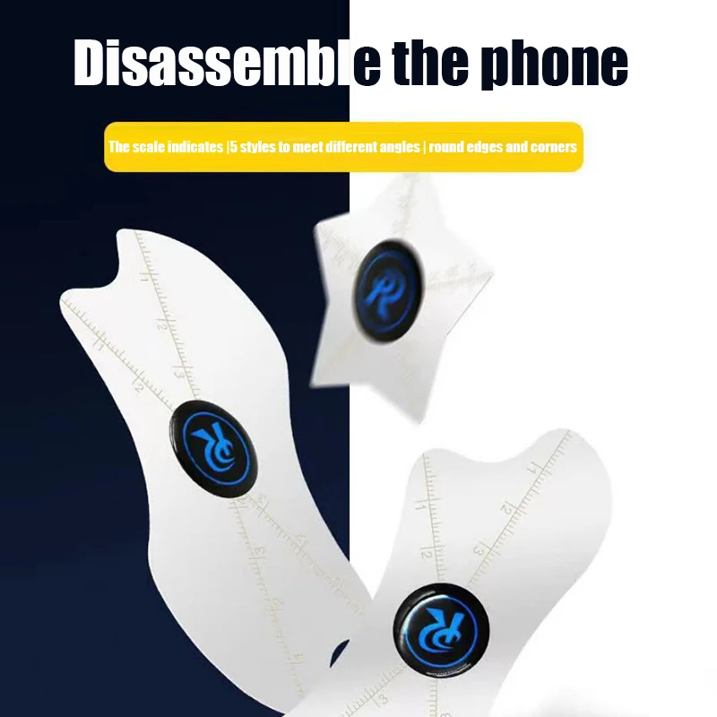 Mobile Phone Pad Laptop Screen Separating 0.1mm Steel Opening Pry Tools Curved Screen Ultra Thin Metal Opening Tool