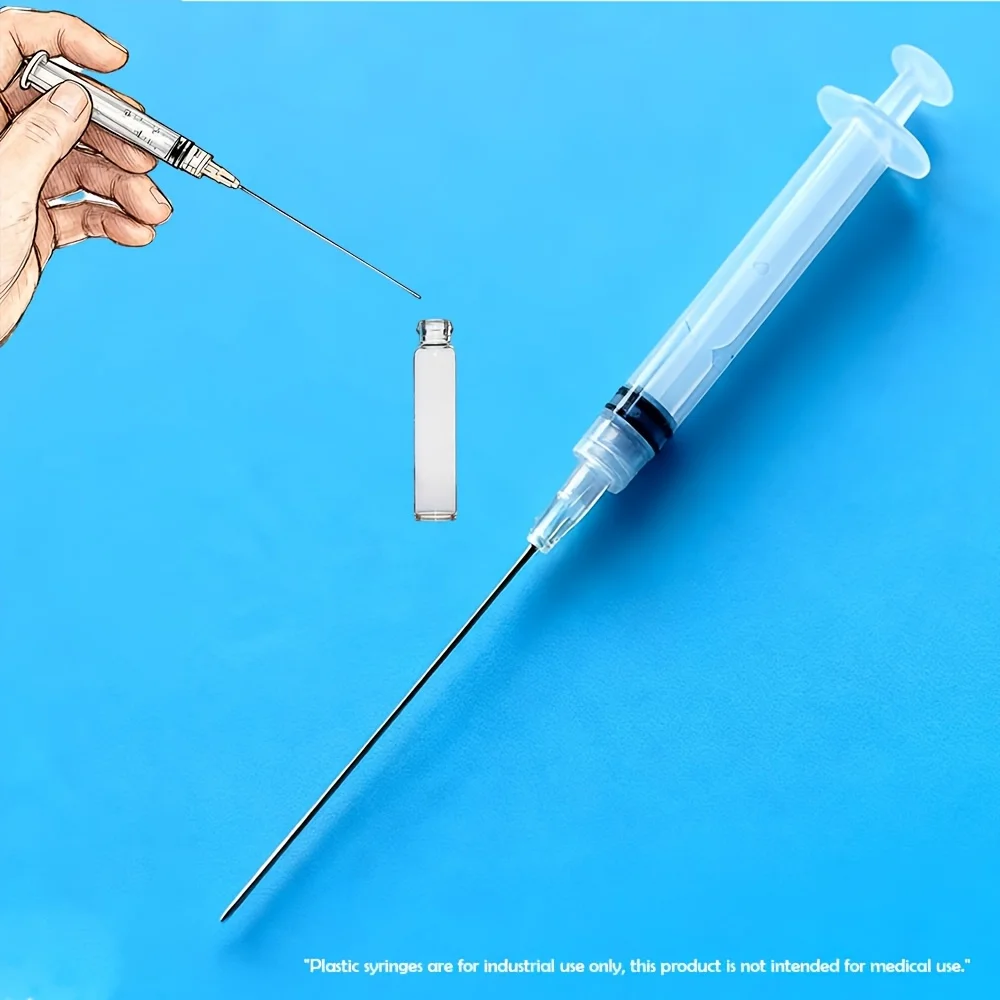 Industrial lab syringe, ideal for dispensing, DIY, and liquid suction