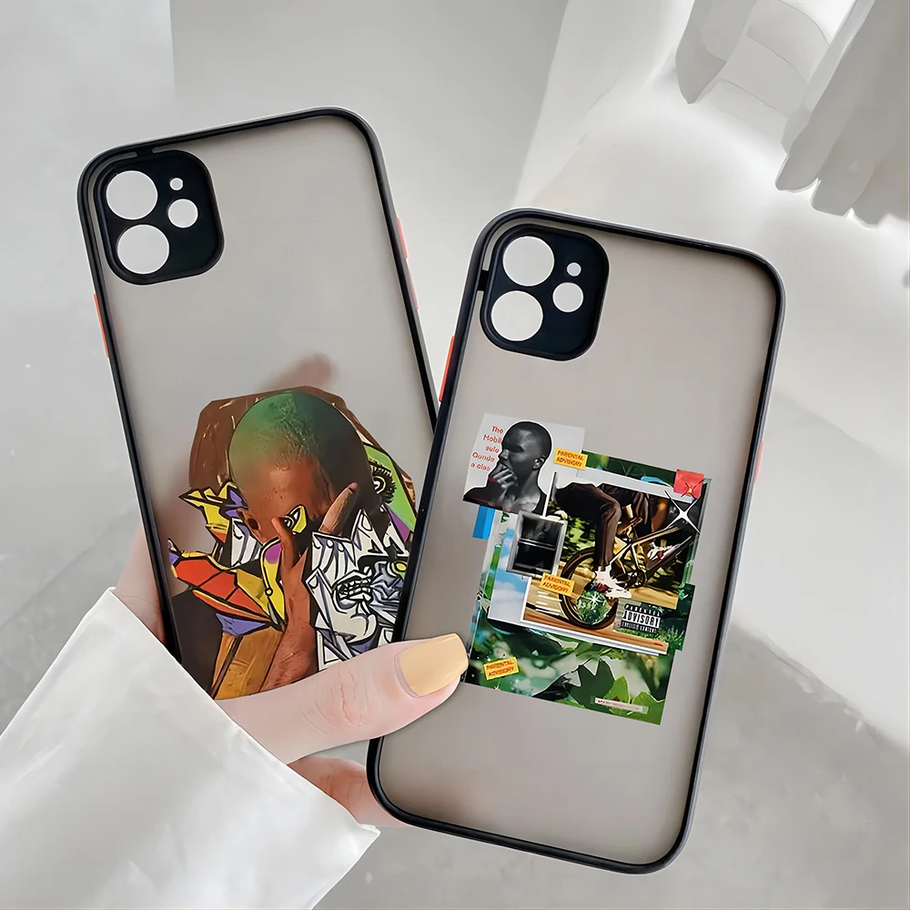 Fashion Frank Blonde Oceans Phone Case For iPhone 15 14 13 12 11 Pro Max X XR XS Max SE 7 8  Plus Matte Transparent Back Cover