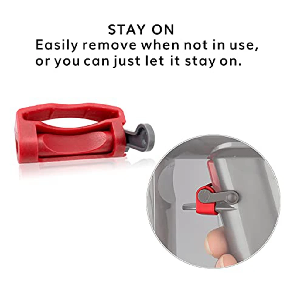 Mangueira de extensão e bloqueio de gatilho para Dyson, mangueira flexível e suporte do interruptor para Dyson V15, V11, V10, V8, V7, aspirador