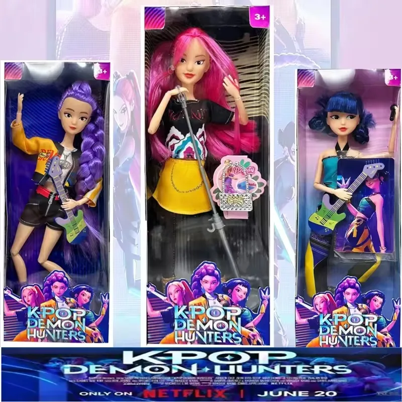 

2026 Hot New Anime KPop Demon Hunters' Popular Girl Group Handmade is the Best Birthday Gift and Fan Fun Gift