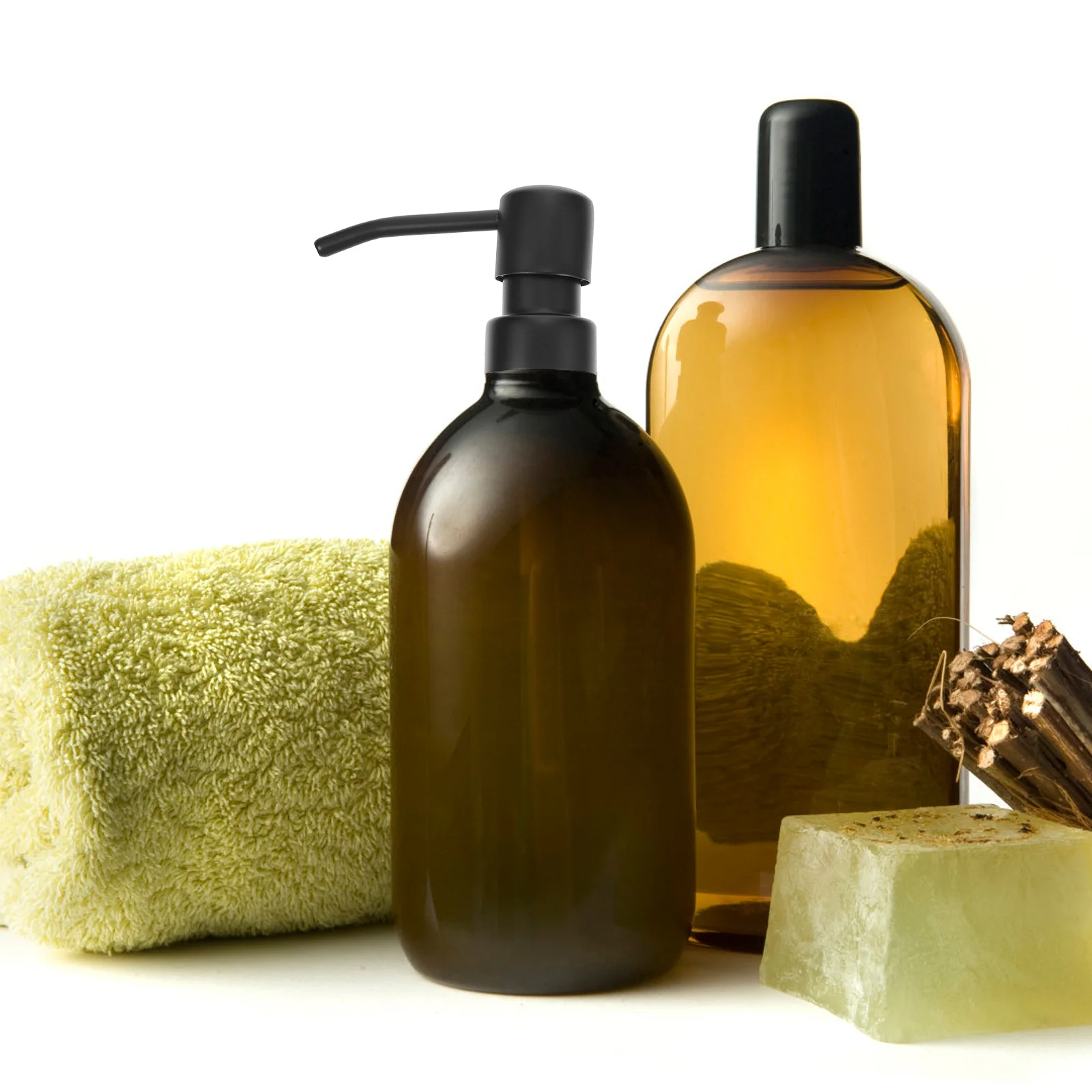 

2Pcs Stainless Steel Lotion Bottle Pumps Replacement for Toiletry Bottle Soap Dispenser Pump Head Soap Dispenser Pumps