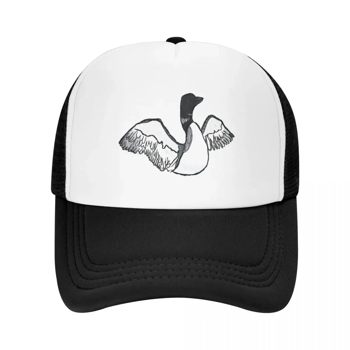 common loon Baseball Cap Luxury Brand Big Size Hat Men  Wear Women's