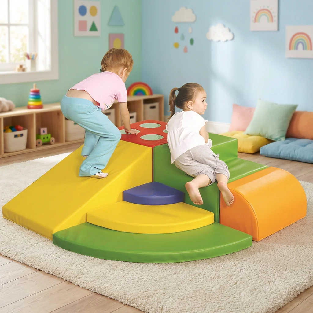 

Индивидуальный мягкий игровой комплекс для помещений: оборудование для детских спортзалов, игровых зон для малышей и дошкольников, домашняя игровая площадка, деревянные/полиуретановые игрушки для лазания, для школ