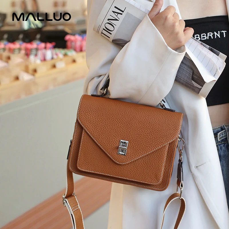 

Women Cow Genuine Leather Shoulder Bags Female Large Capacity Fashionable Casual Crossbody Bag Ladies Fashion Commuting Handbag