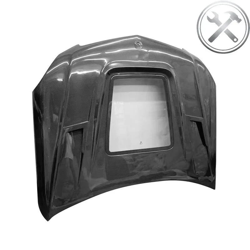 

Carbon Fiber Hood C-class W204 C63 507 C300 Engine Cover Exterior Mod Parts 2008-2011
