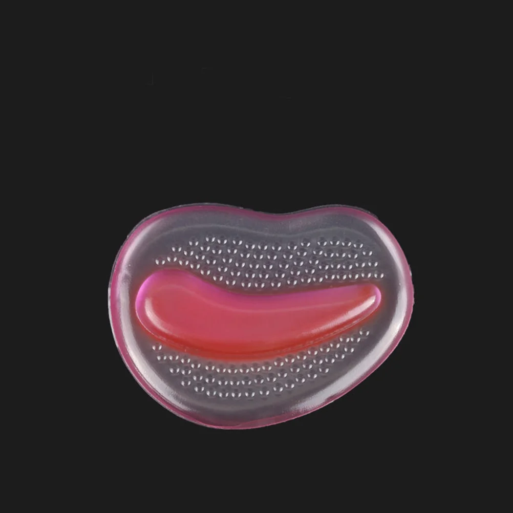 

3Pairs Silicone Half Insoles High Heel Inserts Foot Care Supplies Portable Lightweight Women Girls Daily Wear Front Insoles