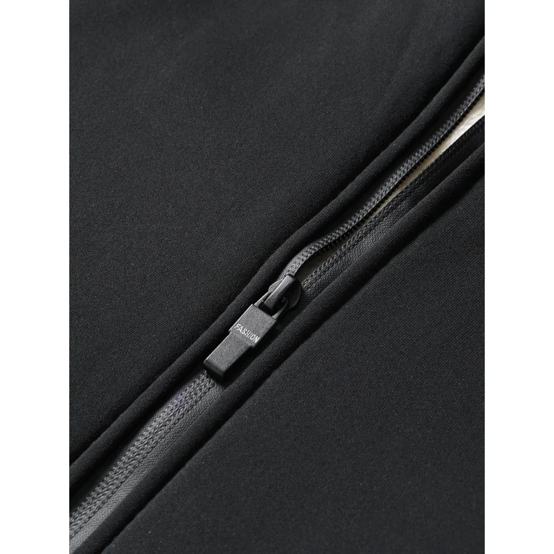 الرجال الشتاء مقنعين المخملية سميكة عارضة الرياضة البدلة غريب الأشياء بلوزات مجموعة البلوز رجل هوديي رياضية مجموعات #6