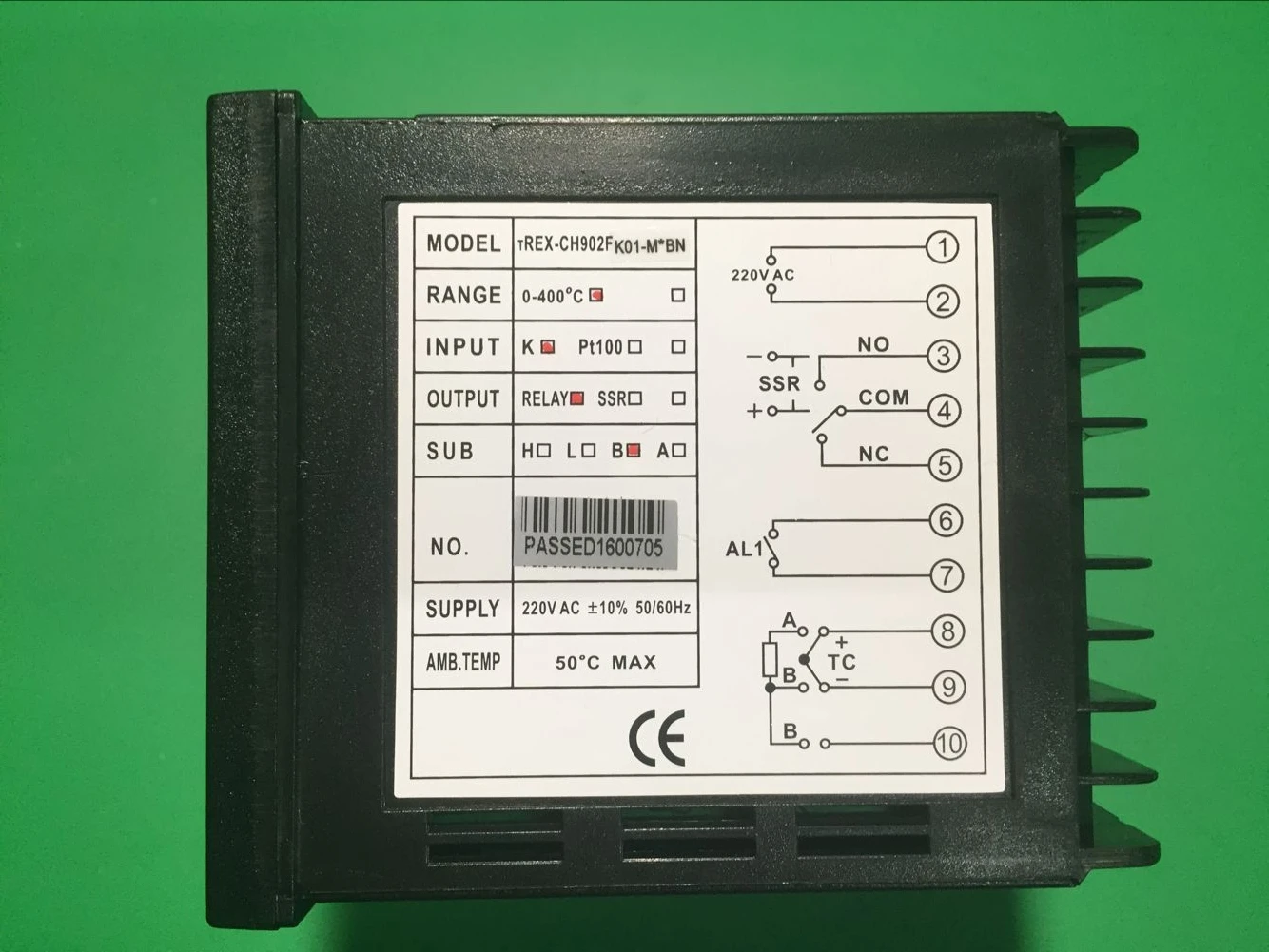 تايوان SKG عالية الدقة متحكم في درجة الحرارة TREX-CH902FK01-M ساعة ذكية TREX-CH902FK01-V