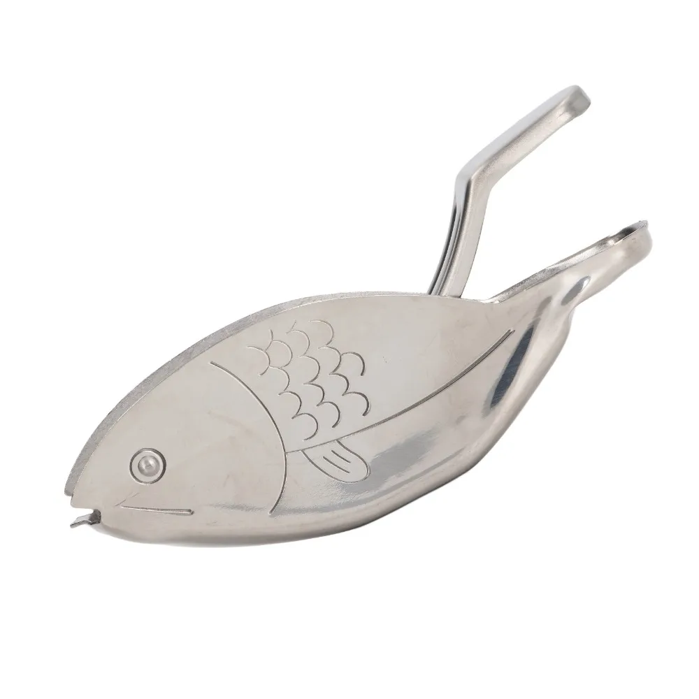 304 Stainless Steel Lemon Juicer Handheld Multifunctional Citrus Extractor Fish/Bird Shape Portable Lemon Squeezer