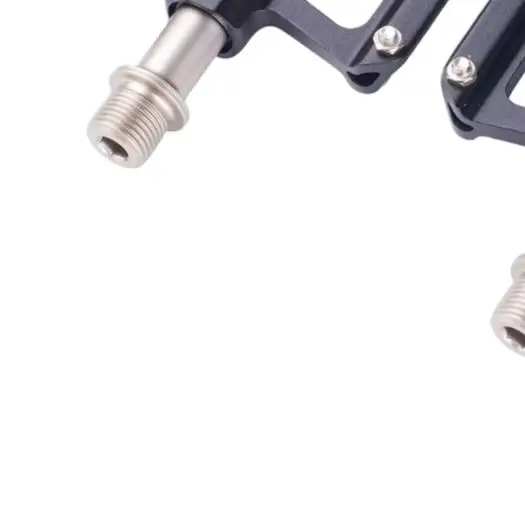 

3 Bearing Folding Bike Pedals Aluminum Alloy Non Slip Platform 11.8*8.4cm For Mountain Road Bicycle Cycling Parts Accessories
