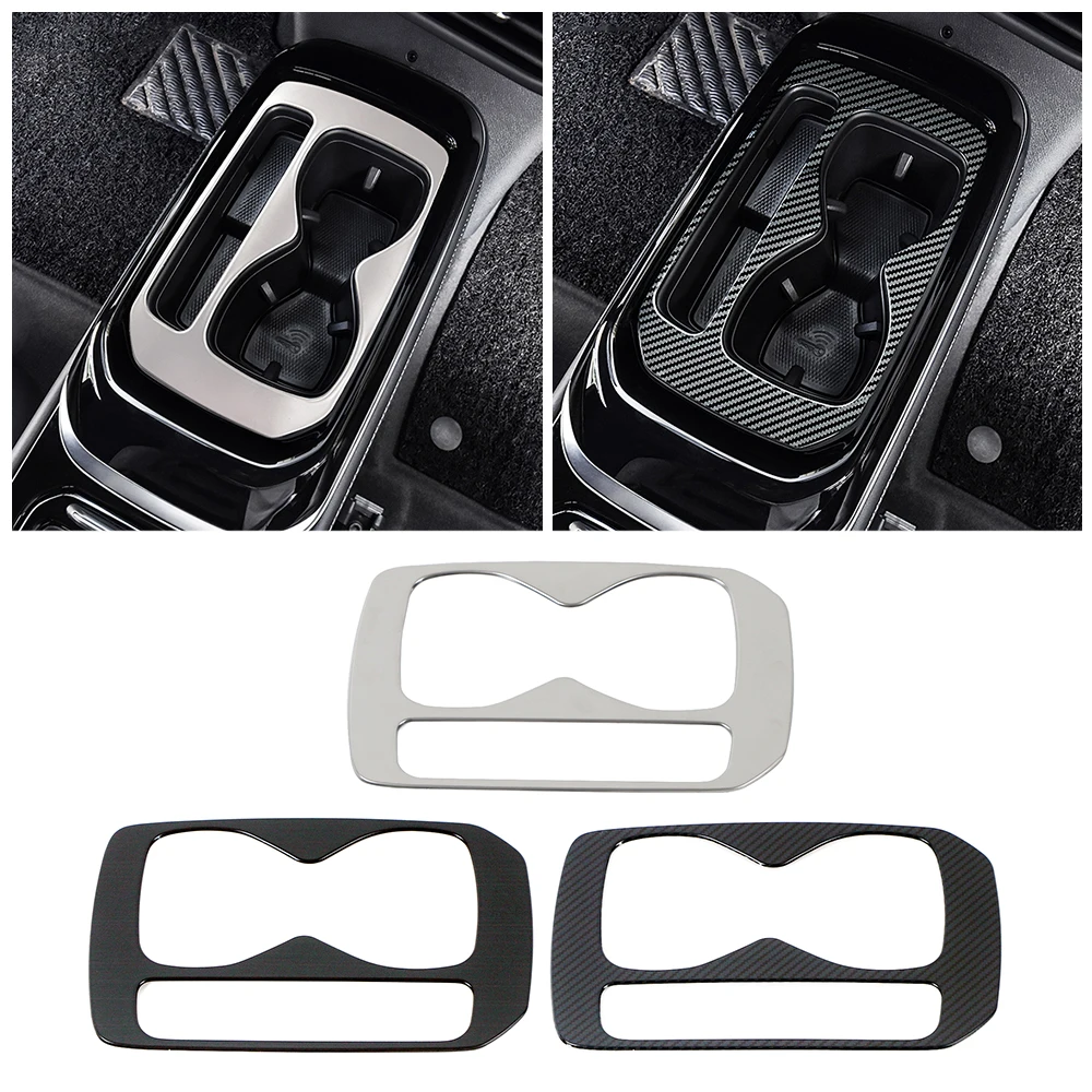 

For Volkswagen VW ID.4 ID4 2021 2022 2023 Car Interior Part Refit Gearbox Gear Shift Panel Frame Cover Trim Sticker Anit Scratch