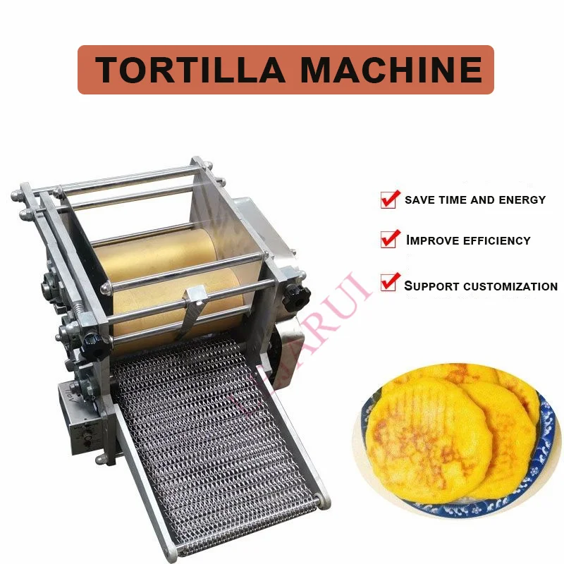 Machine Taco 'S Maker Automatische Chapatti Commerciële Maïs Tortilla Roller Machine Maken