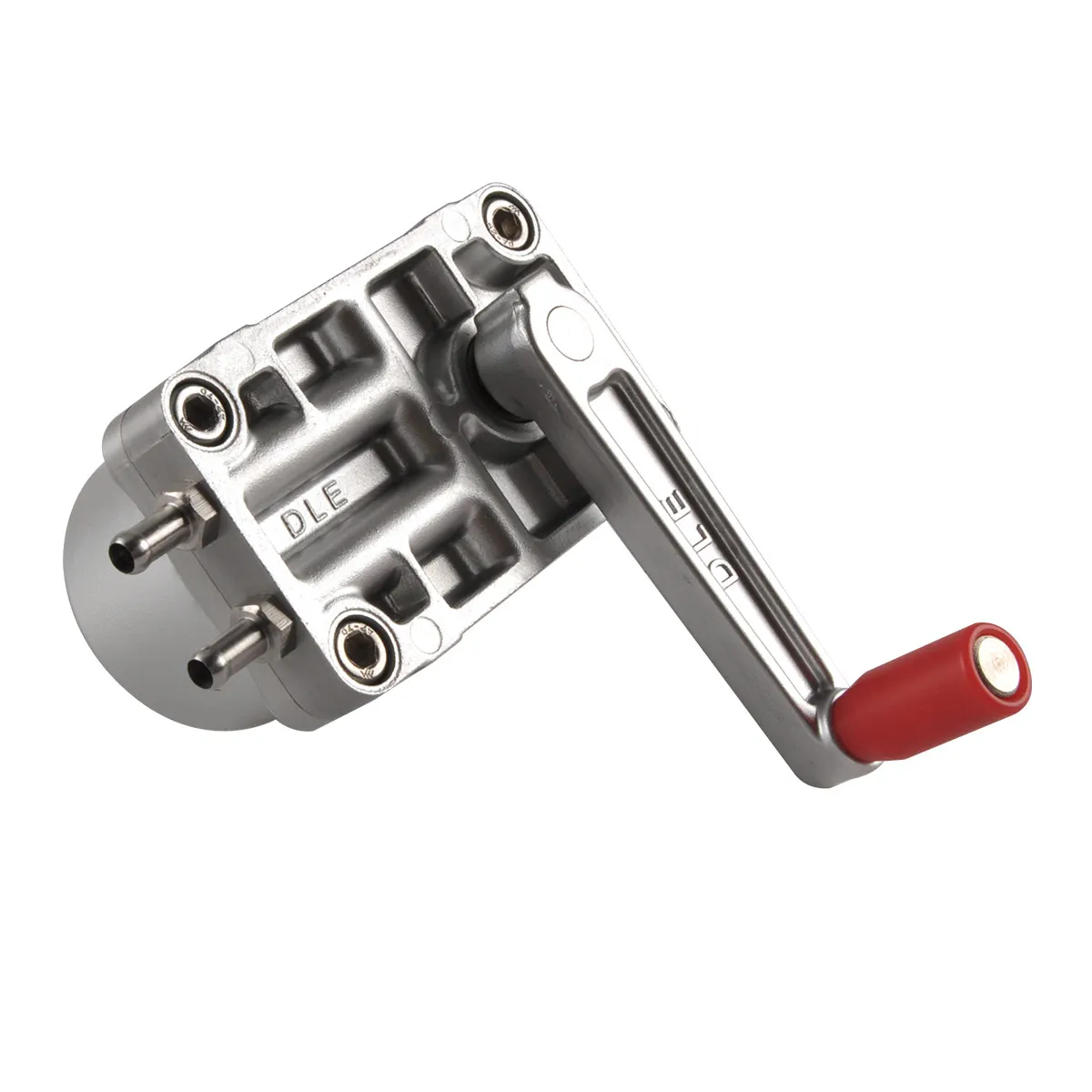 DLE Hochleistungs-Handkraftstoffpumpe 18ml/Umdrehung Vollmetallgetriebe Manuelle Pumpe für RC Gas/Nitro Flugzeug UAV – Detail 11