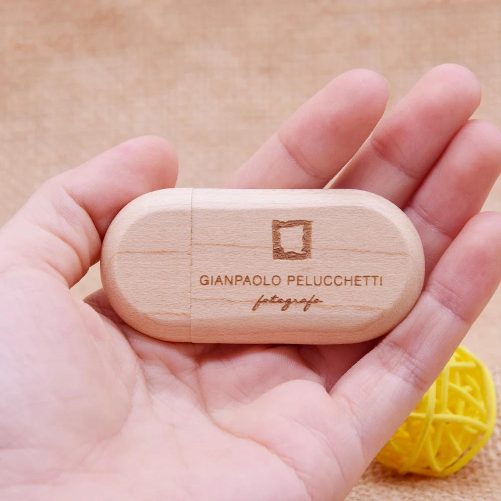 30pcs USB 3.0 wooden Box pen drive Free custom logo USB Flash Drive Bamboo Pendrive Wedding gift Memory stick 128GB 32GB 64GB