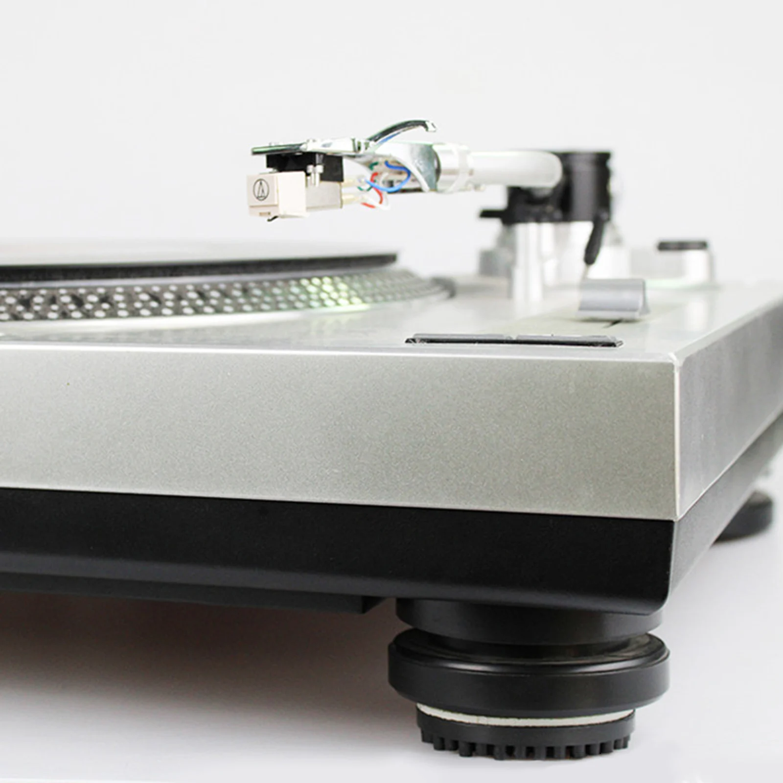 Pack of 4 Turntable Isolation Feet 2 inch Diameter Vibration-Absorption Isolation Stand Feet Pads for Vinyl Record Player