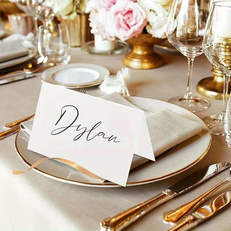 10-Pack Blank DIY Greeting Cards 5.91x7.87 Inch Elegant White Design Suitable for Christmas Weddings And Special Occasions