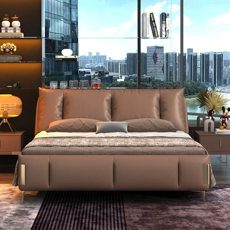 

Nordic Bedroom Couple Bed Frame Queen Cheap Modern Luxury Bedroom Bed Frame Wood Designer Cama Elastica Pula Pula Home Furniture