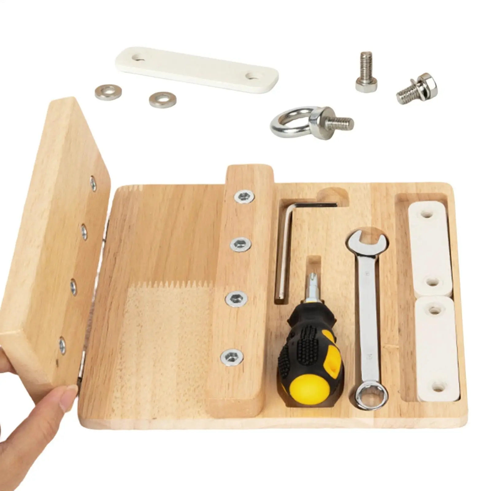 screwdriver-board-set-educational-fine-motor-skills-sensory-learning-toy-wooden-screw-driver-activities-tools-for-home-party