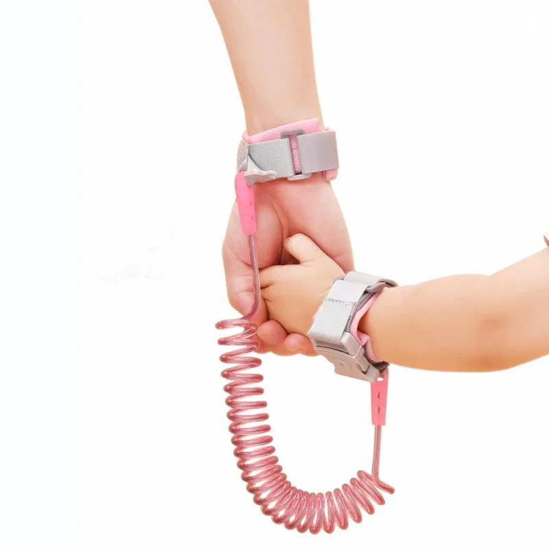 

With keylock 2m childrens bracelet safety rope baby bracelet anti lose outdoor bracelet Traction rope Harnesses Leashes