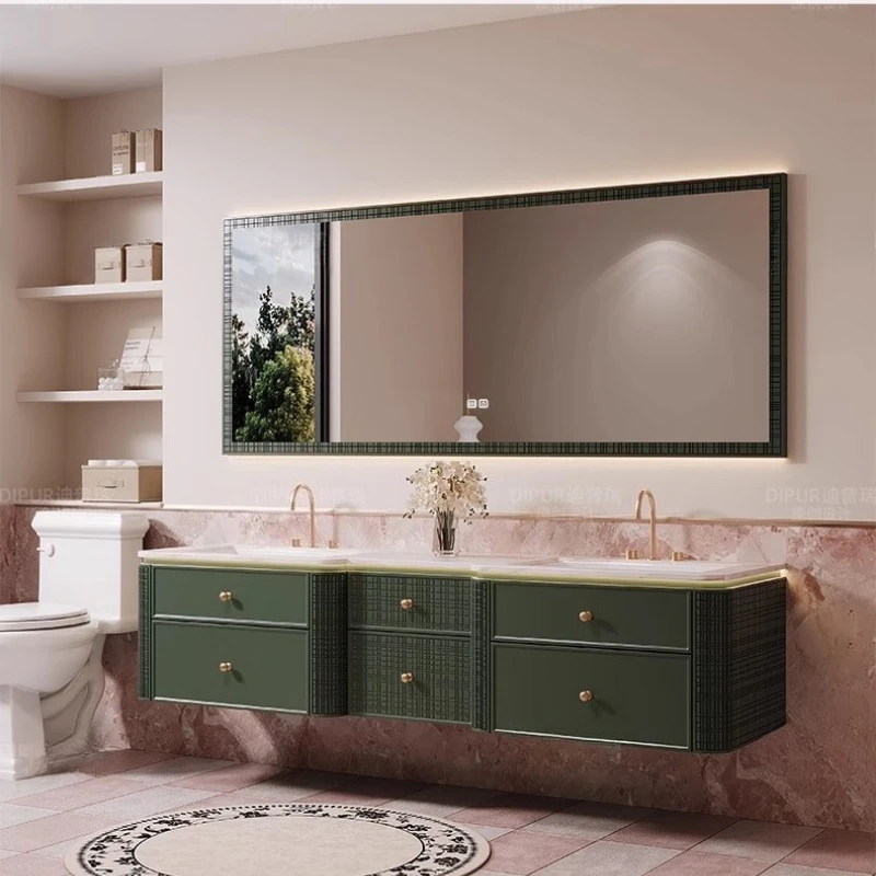 Modern Luxury Bathroom Cabinet Organizer Storage Toilet Display Partitions Skincare Cupboard Decorations Gabinete Home Furniture