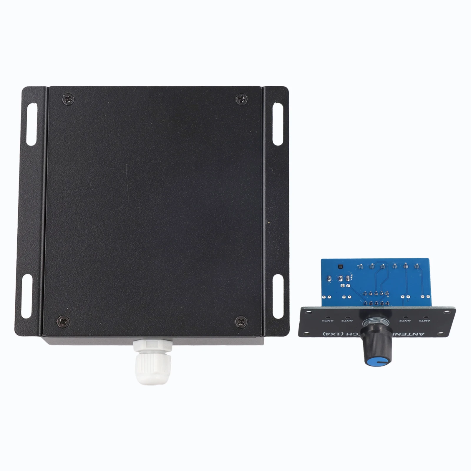AT-14 4-Way for coax Remote for antenna Switch for HF VHF Radios 1.8MHz-60MHz 500W PEP with Controller SO-239 Connector