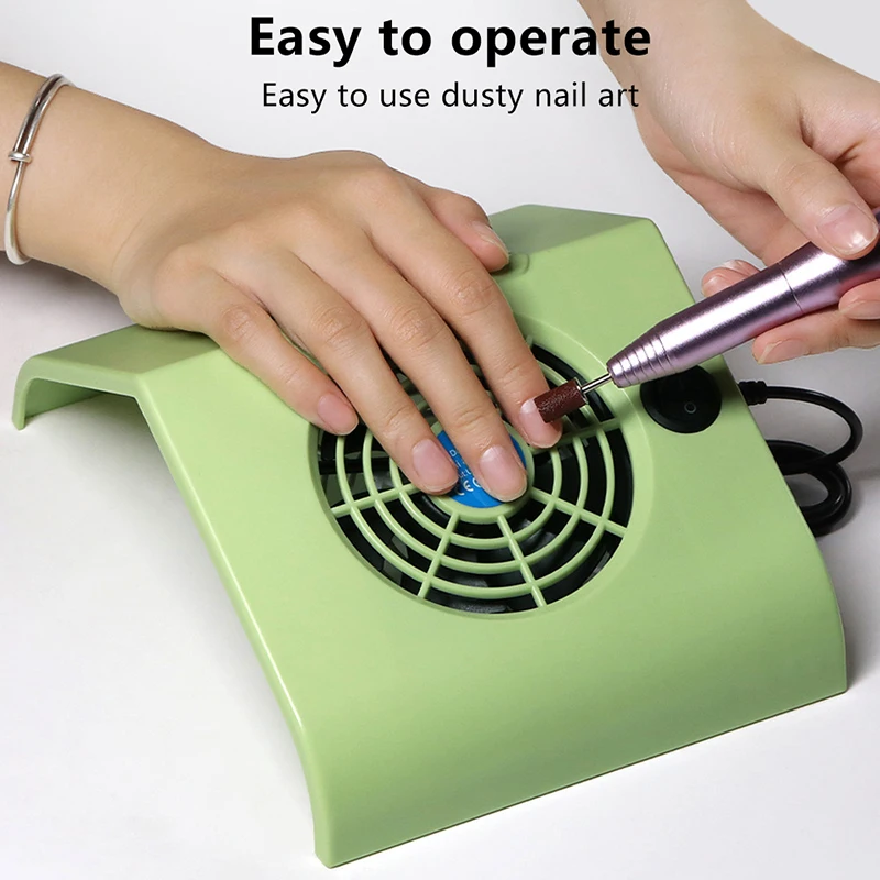 Mini collecteur de poussière d'ongles USB, extracteur de poussière d'ongles Portable, aspirateur d'ongles, filtre de ventilateur, outil de manucure pour Nail Art, forte puissance