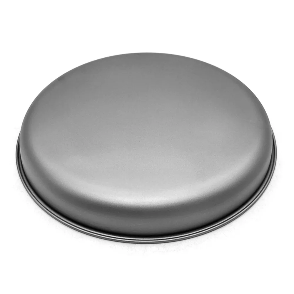 Durable 1000ML/1500ML Titanium Frying Pan Reusable Portable Titanium Plate Stackable Round Dinner Plate Hiking Backpacking