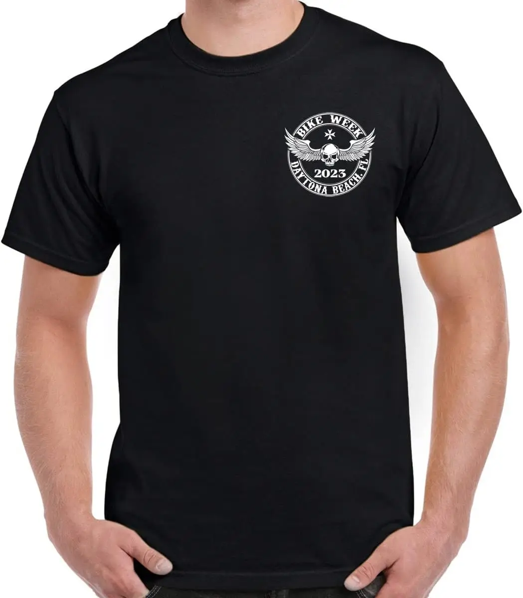 2023 Bike Week Daytona Beach Skull Wing T-Shirt