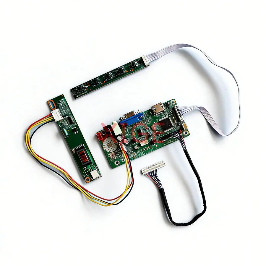 

Плата контроллера привода дисплея подходит для LQ150F1LH22 N150P2 CLAA150PB0 N150P3 1-CCFL 30-контактный LVDS VGA + HDMI 1400*1050 1400x1050 Комплект DIY