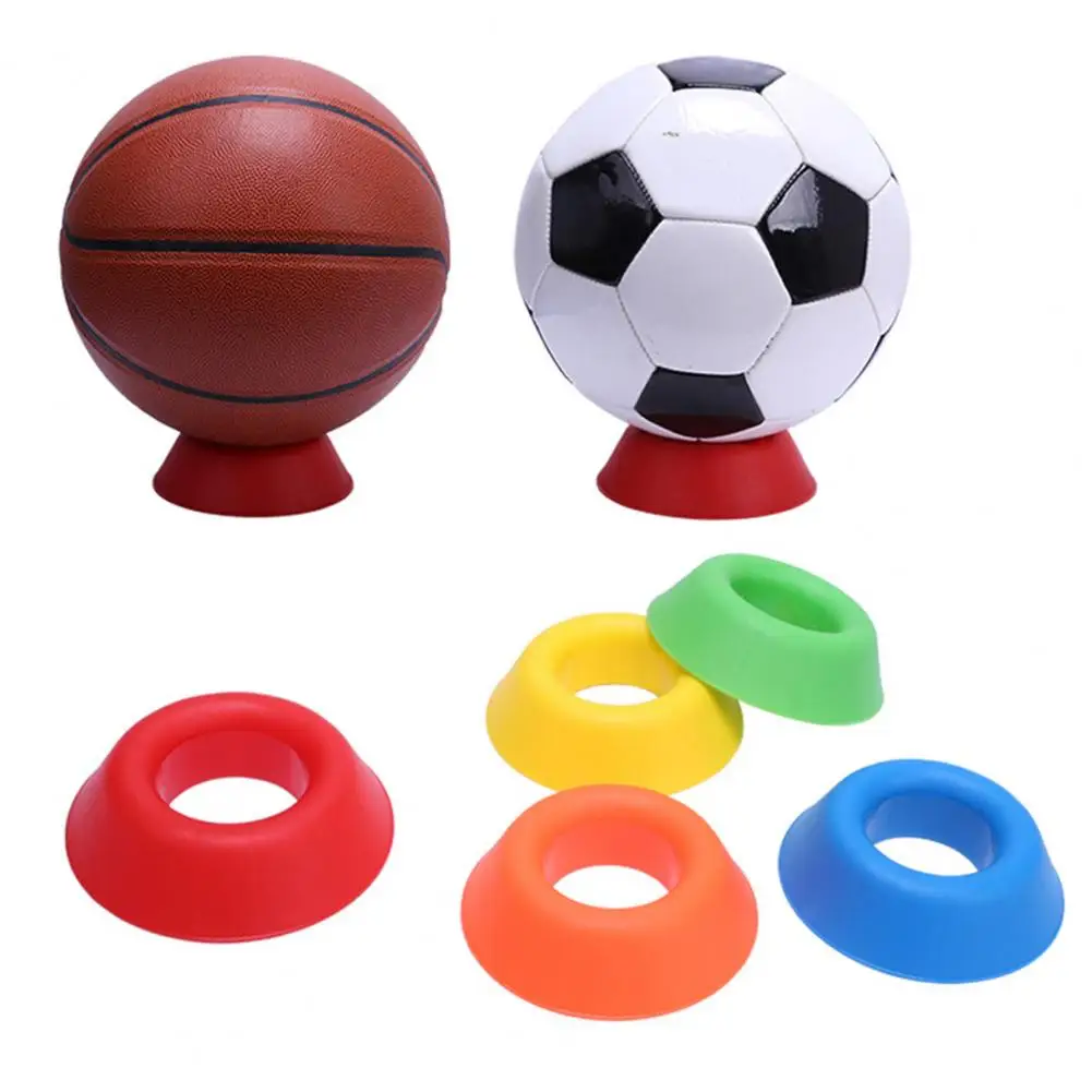 

1/10 Pack Bowling Ball Cup Stand Ball Bearing Holder Balls Cleaning Displaying Rack for Basketball Football Volleyball Rugby